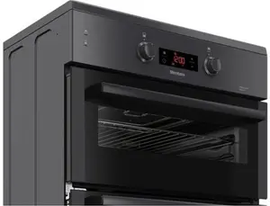 Blomberg HIN651N 60cm Double Oven Electric Cooker With Induction Hob Anthracite