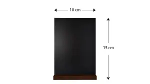 ALLboards Table top chalkboards A6 - set of 4