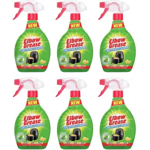 Elbow Grease Air Fryer Cleaner Lemon Fresh 500ML x 6