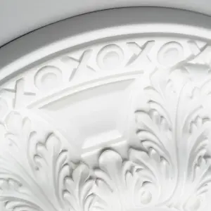 Litecraft Suilven White Paintable Medium Ceiling Mount