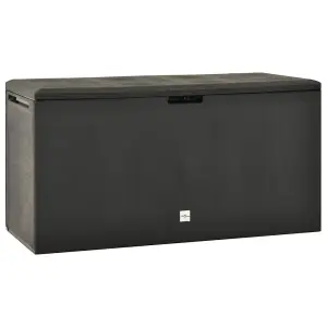 Berkfield Garden Storage Box Anthracite 114x47x60 cm