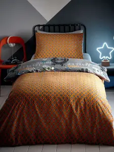 Gamer Single Duvet Cover and Pillowcase