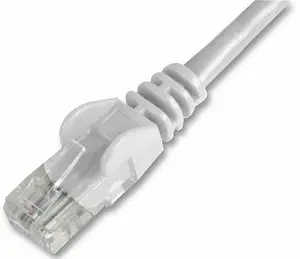 PRO SIGNAL - 10m White Cat5e Snagless UTP Ethernet Patch Lead