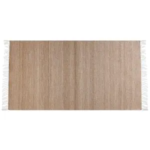 Area Rug 80 x 150 cm Beige MALHIA