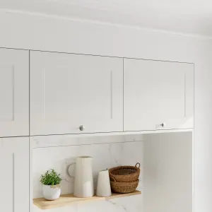 GoodHome Artemisia Matt white Classic shaker Highline Cabinet door (W)500mm (H)715mm (T)18mm