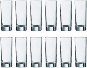 simpa 330ml Highball Heavy Base Drinking Glasses 12PC Set