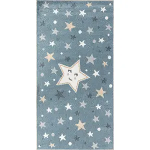 SUPERMAMA Machine Washable Kids' Rug 80 x 150 cm