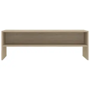 vidaXL TV Cabinet Sonoma Oak 120x40x40 cm Engineered Wood