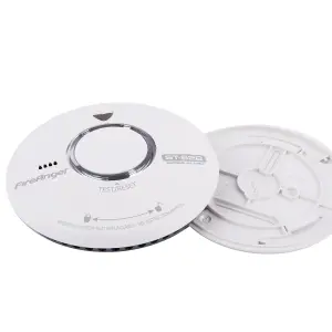 FireAngel ST-622 10 Year Thermally Enhanced Optical Smoke Alarm (Thermoptek) Twin Pack