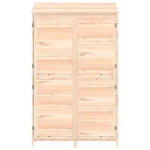 Berkfield Garden Shed 102x52x174.5 cm Solid Wood Fir