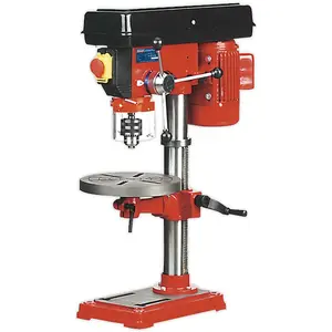 5-Speed High-Performance Bench Pillar Drill with 370W Motor and Safety Features