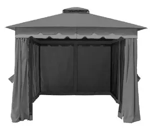 Monaco Two Tone Gazebo - L300 x W400 x H250 cm - Grey