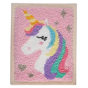 P/NEEDLE UNICORN - Punch Needle Kit: Unicorn - Trimits