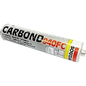 Soudal Carbond 940FC Adhesive Sealant Grey 310ml (Pack of 3)