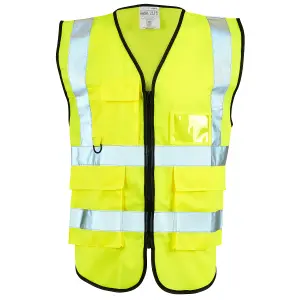 Hi Vis Executive Vest - Yellow - Large