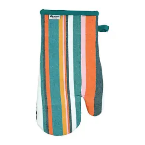 Dexam Recycled Cotton Striped Gauntlet Teal