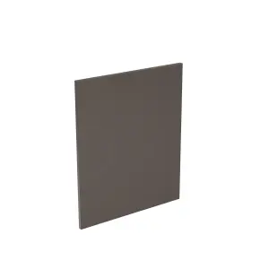 Kitchen Kit Appliance Door 596mm Slab - Super Gloss Graphite