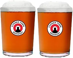 Official Camden Town Brewery Jacks Pint Glass - Set Of 2, 1 Pints