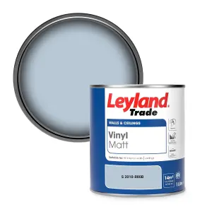 Leyland Trade Vinyl Matt Walls & Ceilings Emulsion Paint (S 2010-R80B) 1L