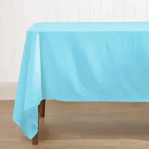 Homescapes Blue Tablecloth 137 x 178 cm