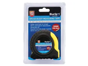 BlueSpot Tools Broad Buddy Pocket Tape 8m/26ft (Width 32mm)