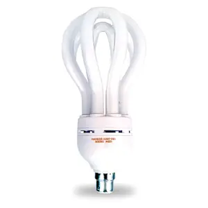 Simpa Bright White Energy Saver Spiral CFL Light Bulb 105W 4U B22