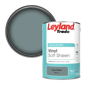 Leyland Trade Vinyl Soft Sheen Walls & Ceilings Emulsion Paint Play the Blues (PPG1145-5) - 5L