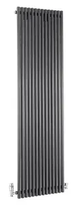 Ximax Supra SU180055A Anthracite Vertical Designer 5528BTU Radiator, (W)550mm x (H)1800mm