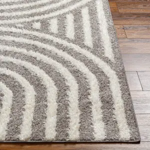 MARAVA Modern Shaggy Area Rug 200 x 275 cm