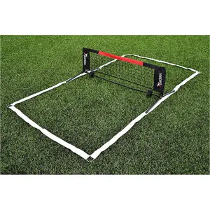 Mini Foot Tennis Set - Football Training Garden Mini Game - 4x1ft Skill Control