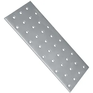 Flat Bracket 60 x 200 x 2mm Connecting Joining Plate ( Pack of: 30 ) Galvanised Heavy Duty Premium Flat Joining Plates