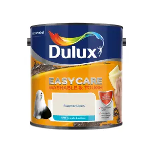 Dulux Easycare Washable & Tough Summer linen Matt Wall & ceiling Emulsion paint, 2.5L