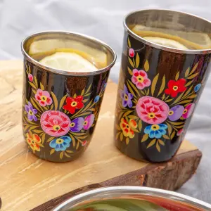 BillyCan - Picnic Tumbler - 400ml  - Carbon Pansy