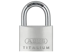 ABUS Mechanical 64TI/60mm TITALIUM™ Padlock Keyed Alike KA6607