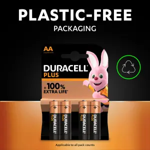 Duracell Plus 1.5V AA Batteries, Pack of 12