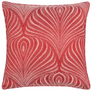 Paoletti Gatsby Jacquard Piped Feather Rich Cushion