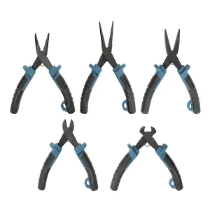 Erbauer 5 piece Mini pliers set E_PL9