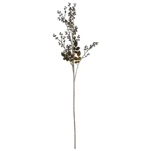 Pack of 6 x 85cm Artificial Dark Berry Stem