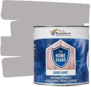 HOME GUARD  BARN PAINT PEBBLE GREY 2.5 LITRE