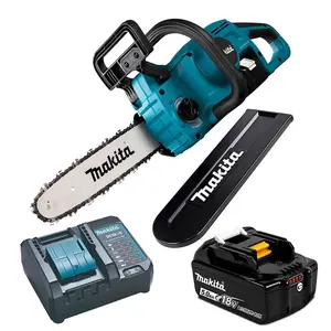 Makita DUC307ZX2 18v LXT Cordless Chainsaw Brushless 300mm 12" 1x 5.0Ah Battery