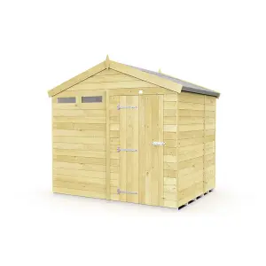 DIY Sheds 8x5 Apex Security Shed - Single Door