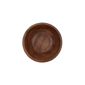 Interiors by Premier Kara Small Wooden Bowl