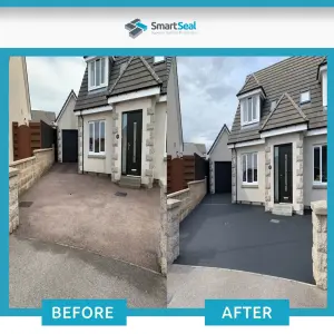 Tarmaseal Tarmac Restorer, Black, Tarmac Sealer, Superior to Tarmac Paint, Protect Driveway, Restore Lost Colour and Resins, 5L