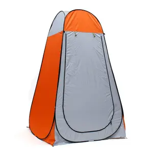 1 Person Tent Orange/Grey