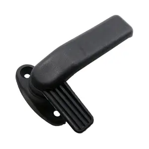 2pk Right Hand Window Handle Lever Catch Black Polypropylene Locker Latch