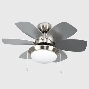 Paschke 76cm Ceiling Fan with Light Kit