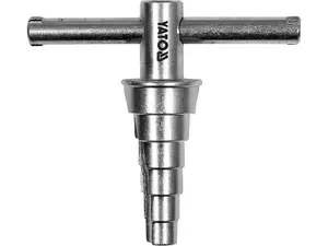 YATO YT-03318, Radiator Round Step Wrench, 1/2" (12.7 mm) - 1-1/8" (28.6 mm)