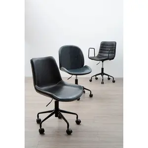 Interiors by Premier Bloomberg Black Home Office Chair