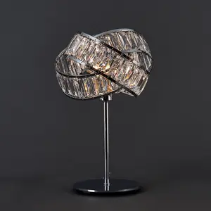 36Cm Silver Table Lamp No