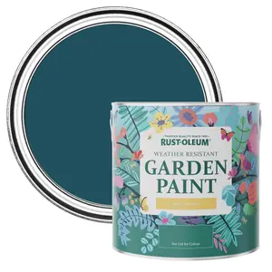 Rust-Oleum Commodore Blue Matt Garden Paint 2.5L